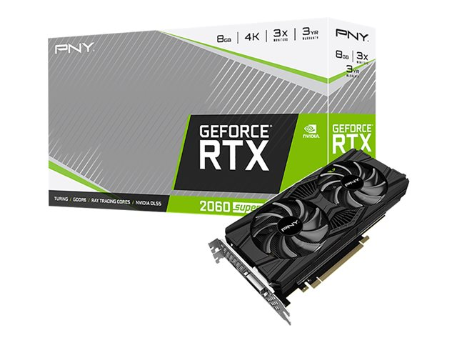 PNY GeForce RTX 2060 SUPER Dual Fan - Graphics card - GF RTX 2060 Supe