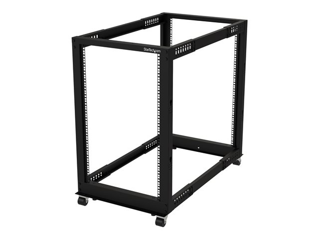 StarTech.com 1U 19 inch Server Rack Rails - 24-36 inch Adjustable Depth -  Universal 4 Post Rack Mount Rails - Network Equipment/Server/UPS Mounting