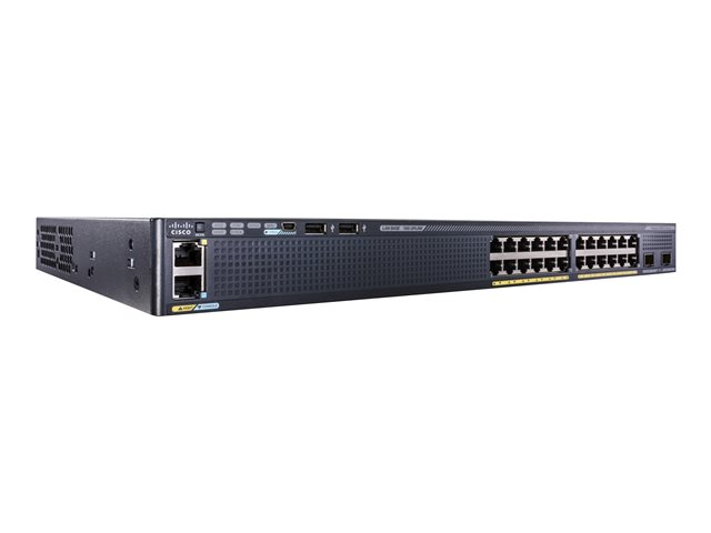 Cisco Catalyst 2960X-24TS-L - Switch - Managed - 24 x 10/100/1000 + 4