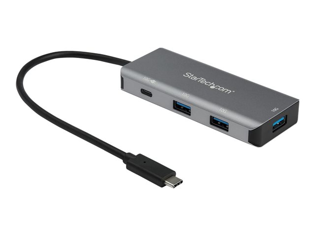 StarTech.com 3 Port USB C Hub with Gigabit Ethernet RJ45 GbE Port - 2X  USB-A, 1x USB-C - SuperSpeed 10Gbps USB 3.1,3.2 Gen 2 Type C Hub Adapter -  USB