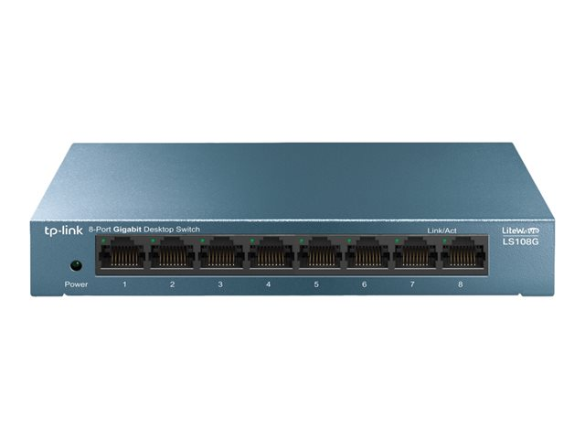 Ls108g Tp Link Litewave Ls108g Switch Unmanaged 8 X 10 100 1000 Deskt