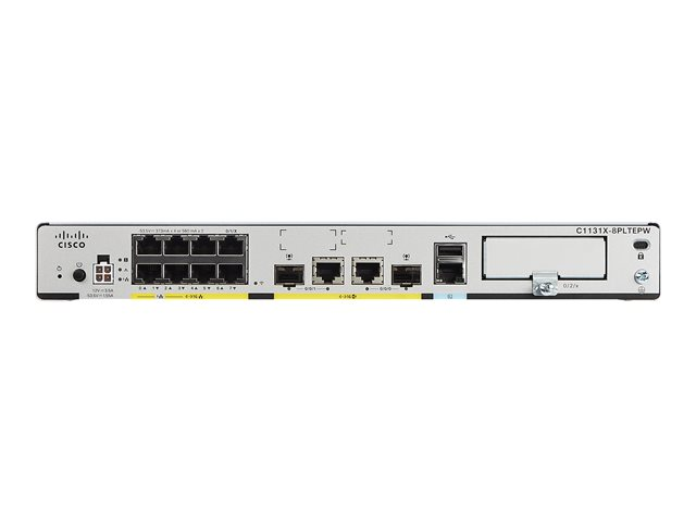 Cisco Integrated Services Router 1131X - Router 8-port switch - 1GbE -